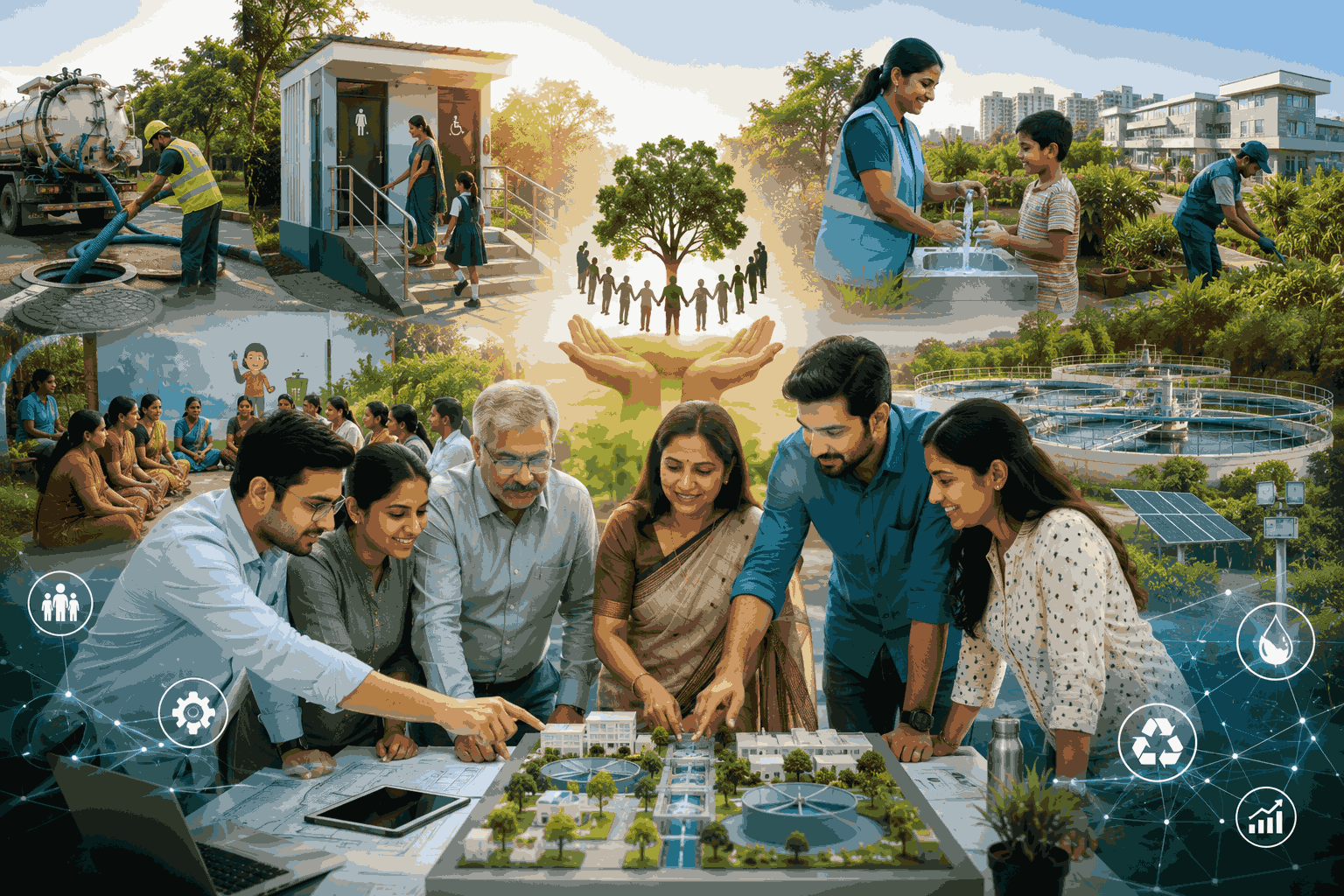 Smart Sanitation Foundation team